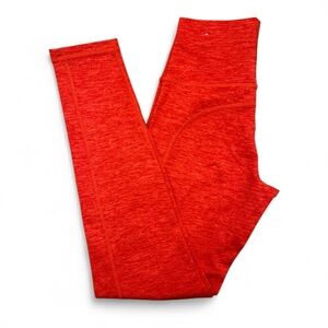 Aerie OFFLINE The Hugger High Rise Leggings | Medium | Heather Red | Pockets